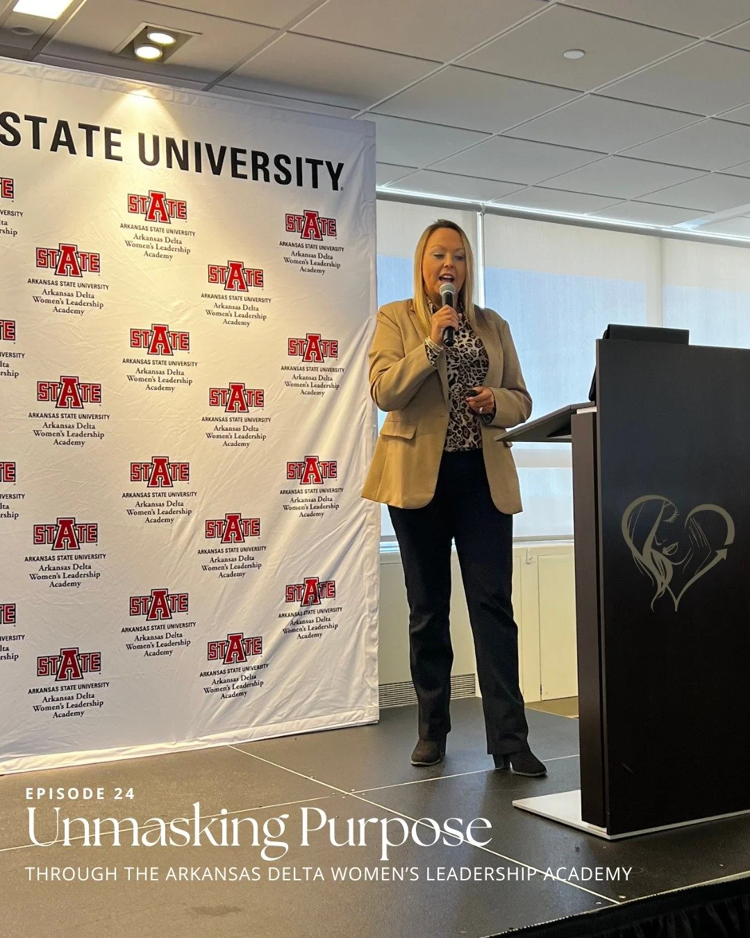 🚨 Today's Episode: Unmasking Purpose Through the Delta Leadership Academy

This isn&rsquo;t just my story.
This is a story about believing you belong in the room.
About unlearning &ldquo;too much.&rdquo;
About stepping into purpose with courage inst
