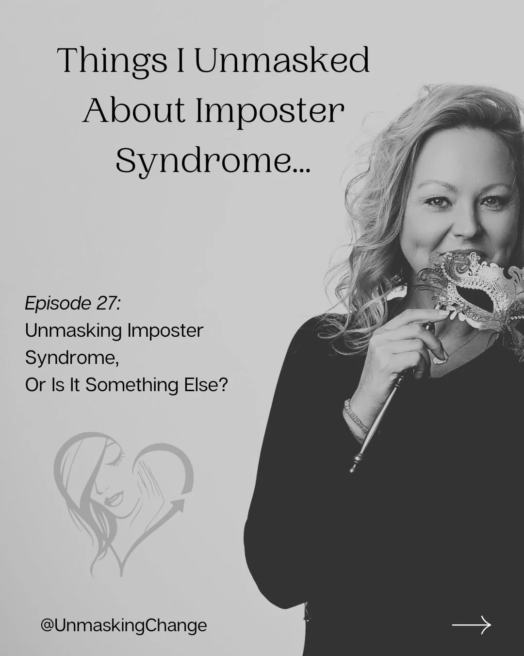 ✨ NEW EPISODE TODAY 11AM CSt ✨

Today, we&rsquo;re talking about something so many of us carry quietly: 
imposter syndrome.

But I&rsquo;m not coming to you as an expert.
I&rsquo;m coming as someone who has lived it, studied it, and slowly learned th