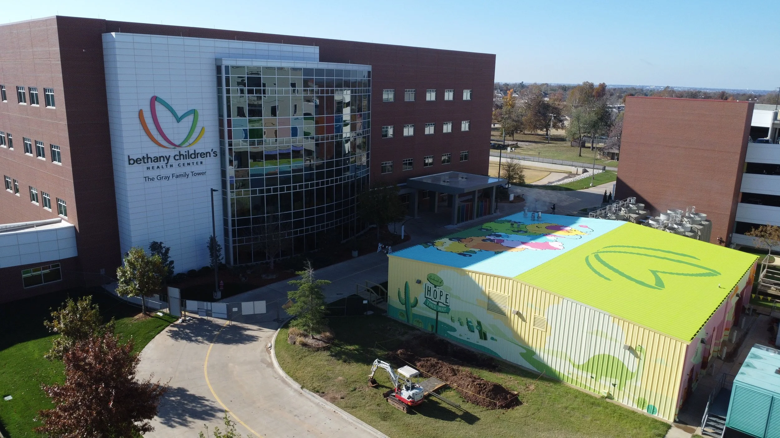 Bethany Children's Health Center - Route 66 Mural