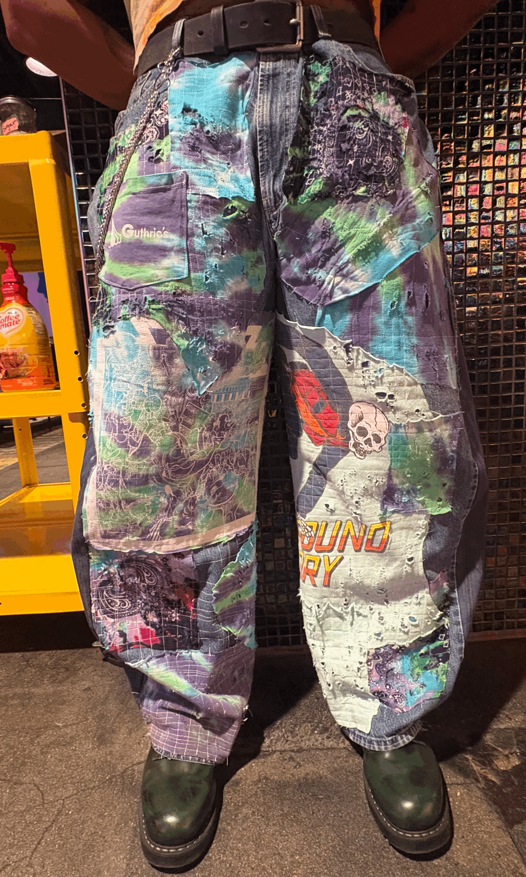 Denim repairs and Visible mending