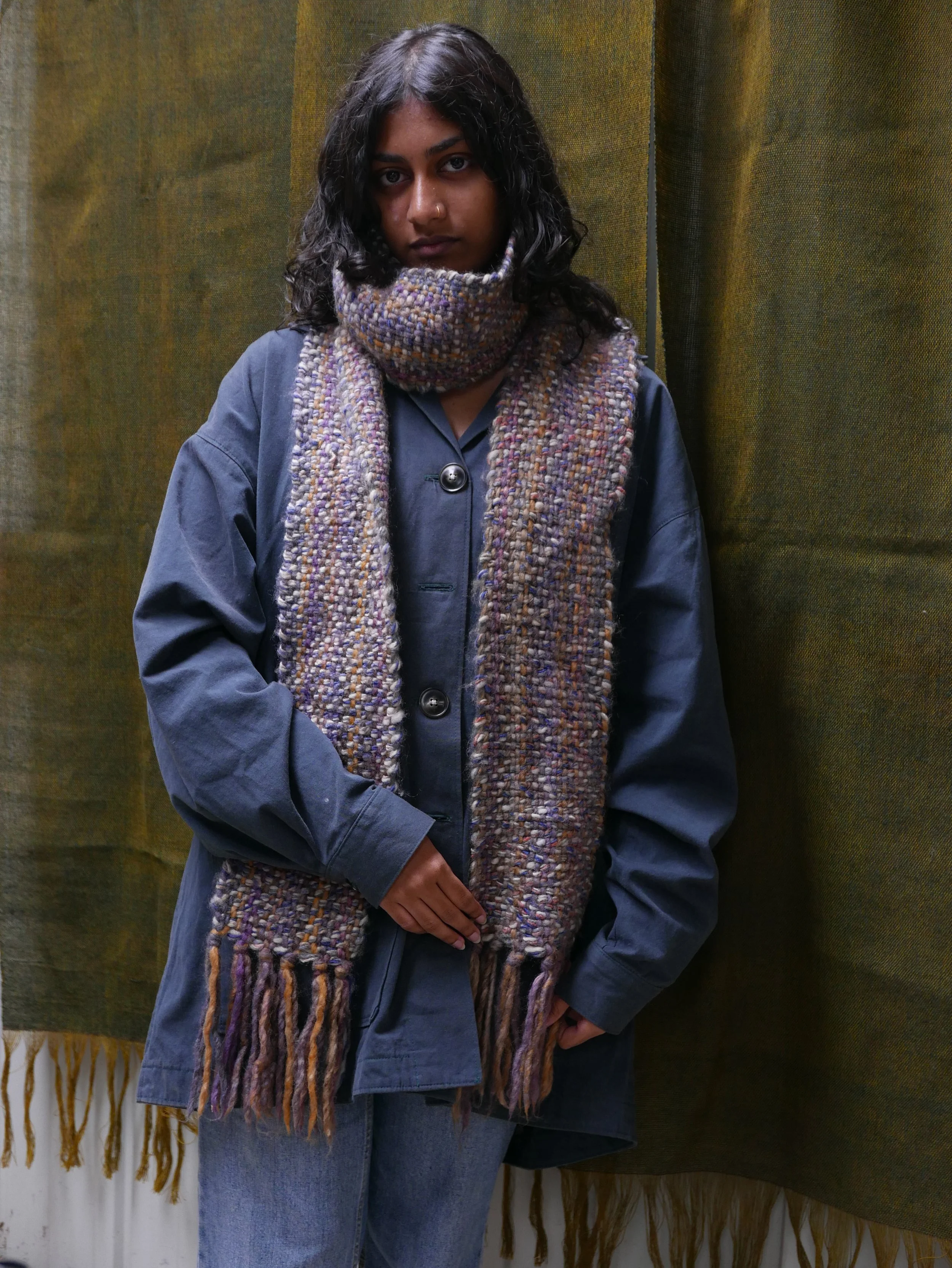 Long wrap scarf