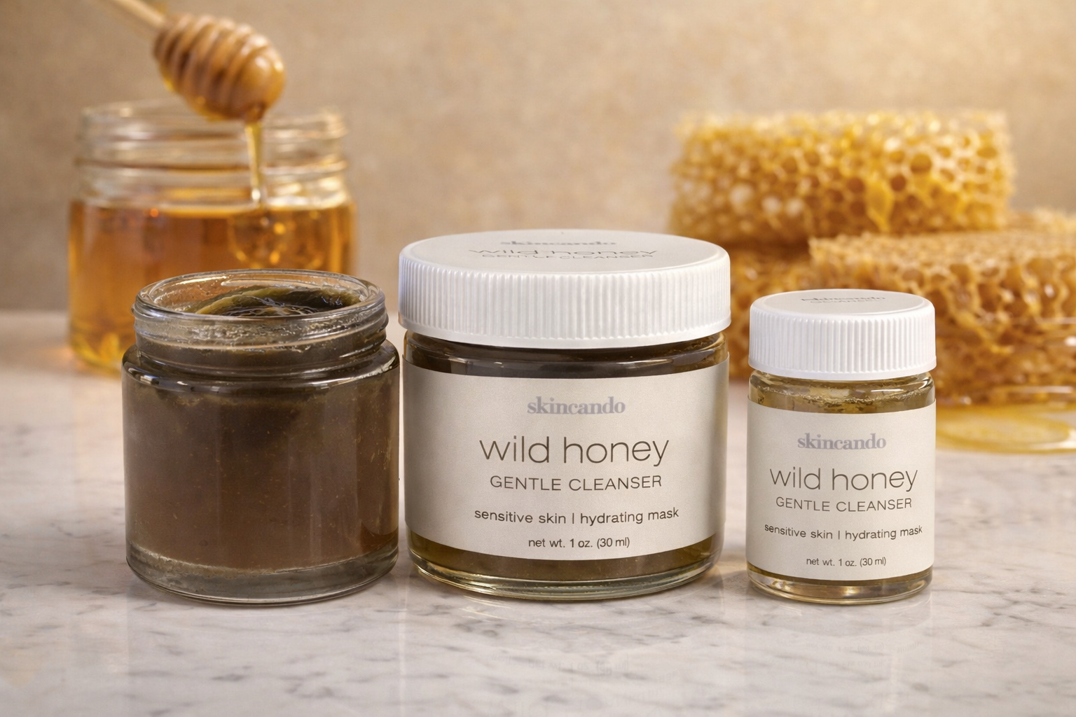 Wild Honey Cleanser + Mask (1 oz)