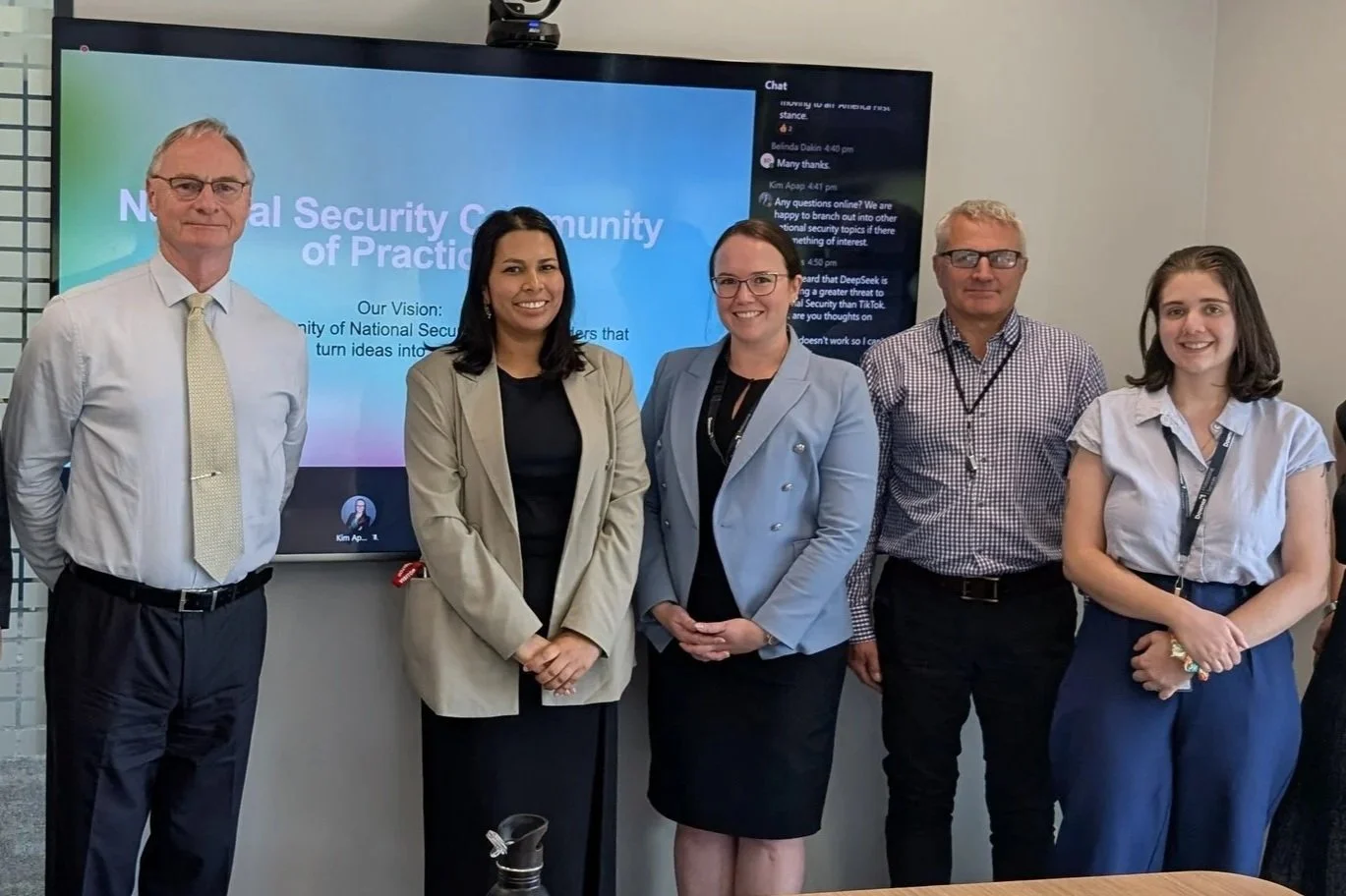 Launch of Downer National Security Community of Practice (Jan 2025, Canberra) 