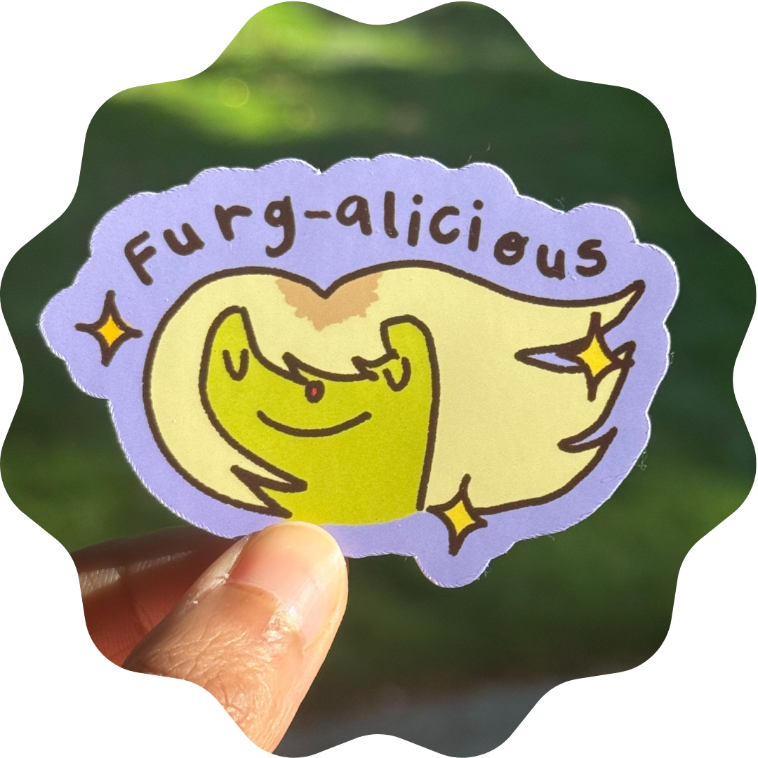 Furg-alicious Sticker