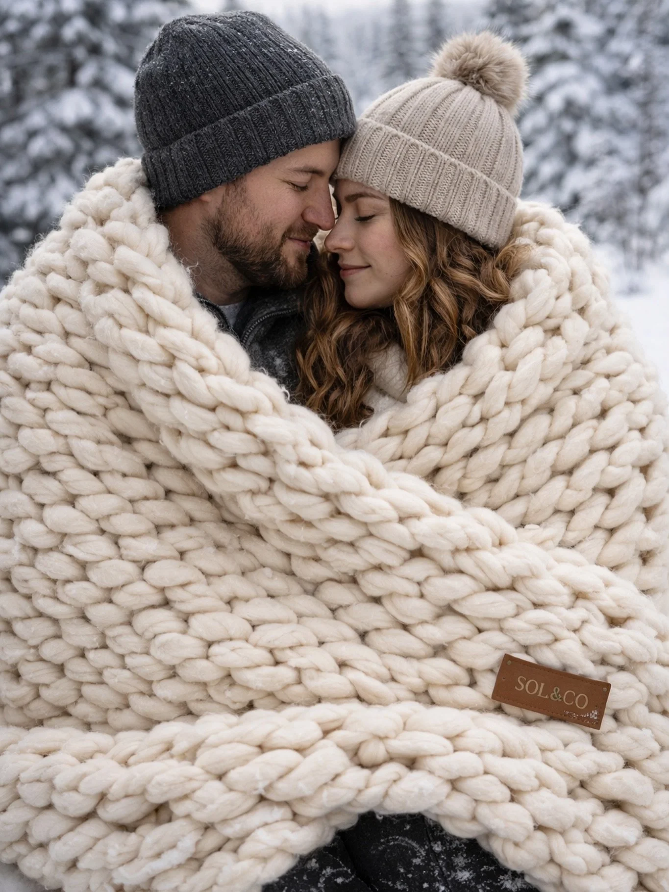 Wrapped together, wherever winter takes you. 🤍
Our chunky handmade knits are made for shared moments, slow mornings, snowy escapes, and everything in between.
Heirloom-quality, handcrafted, and made to order for the ones you love most.

Tap the link
