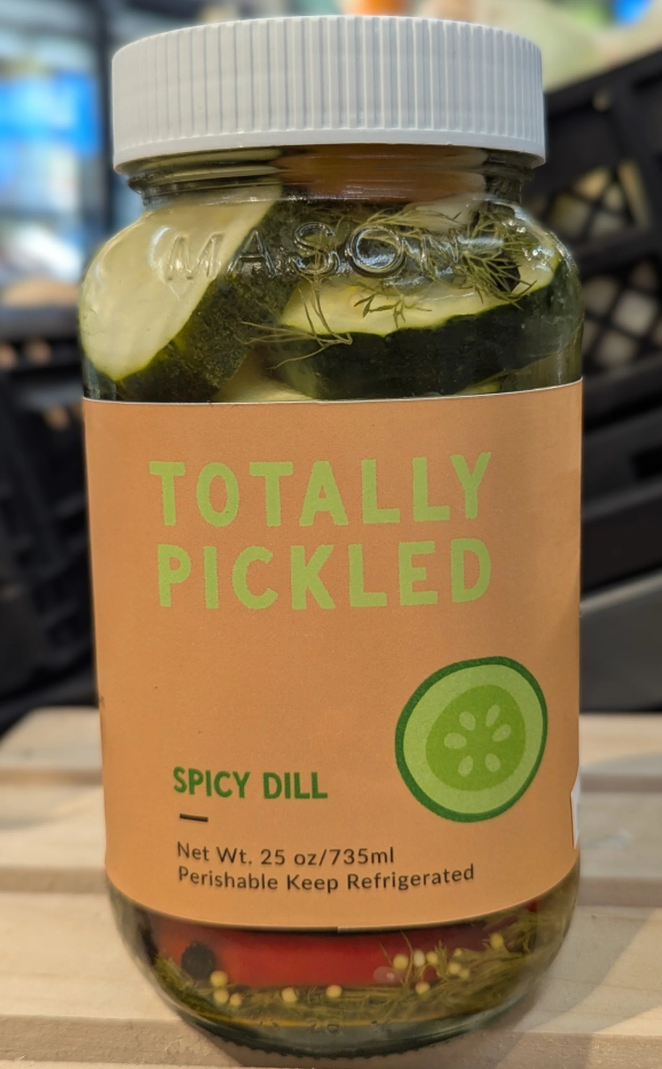 Spicy Dill Pickle Chip - 25oz