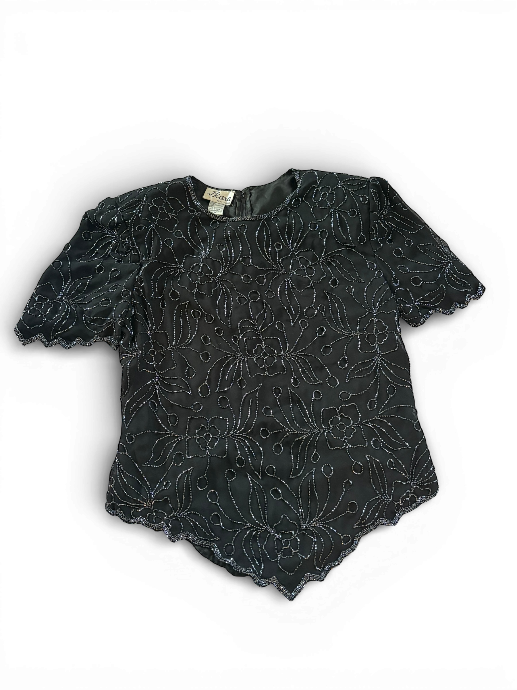 Gorgeous Beaded Vintage Top