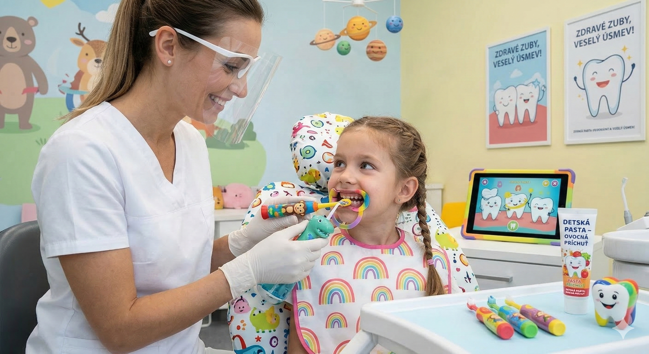 Komplexná dentálna hygiena-deti