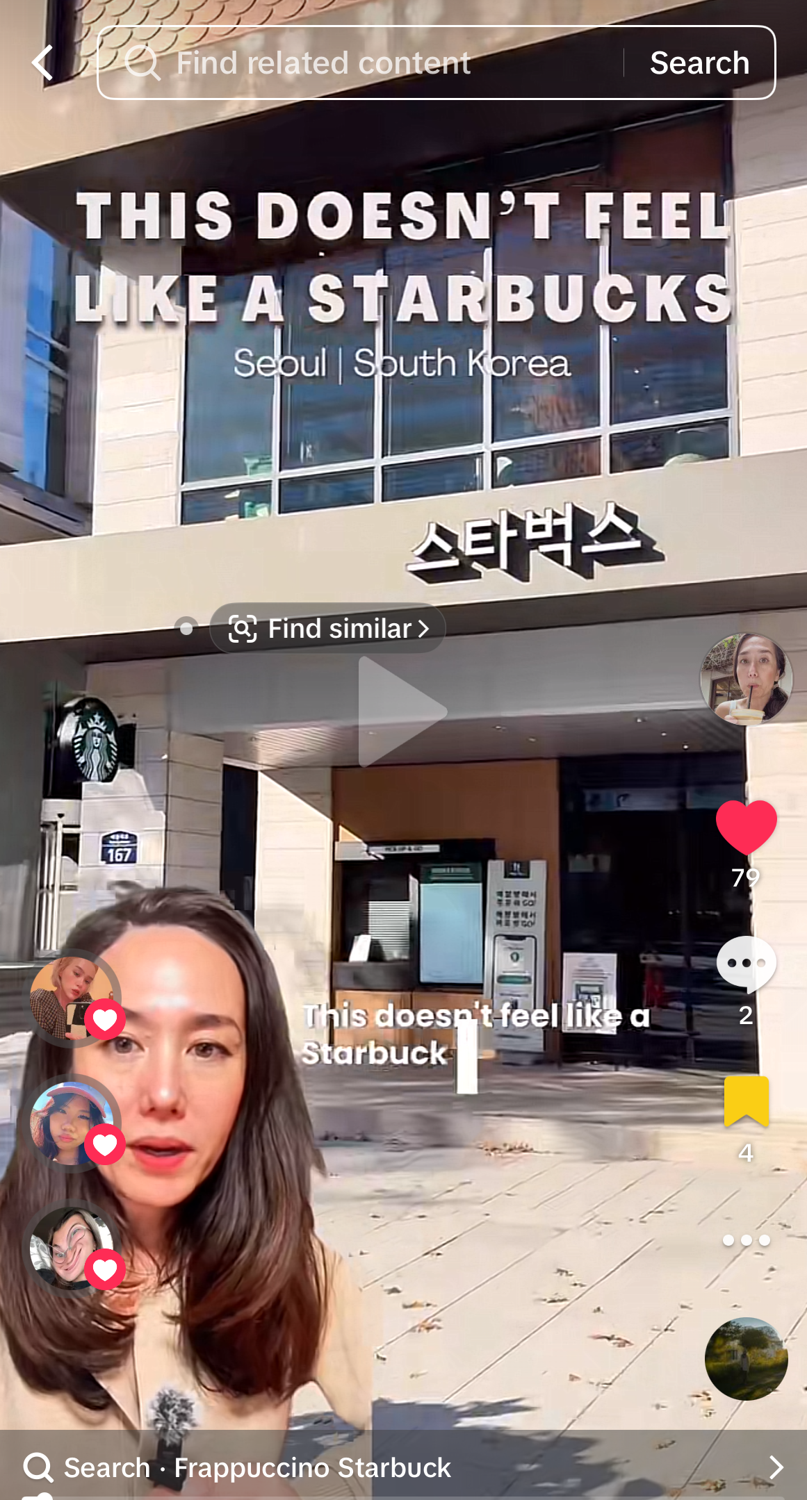 The Warm Edit founder reviewing about the Starbucks location Seoul, South Korea.