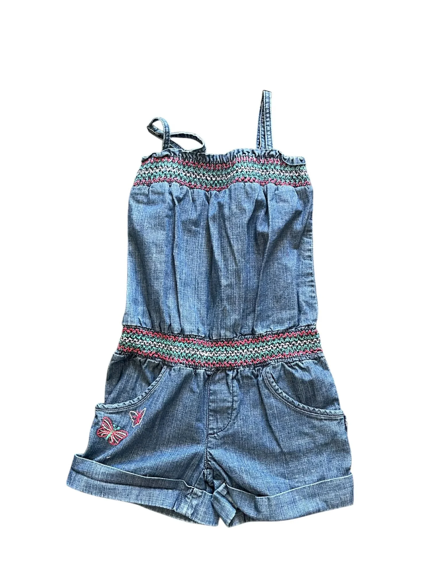 Butterfly Dream Denim Jumpsuit