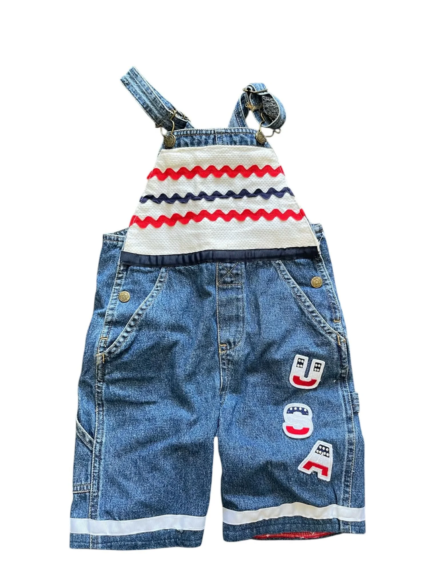 Eco-Chic Denim Toddler Overalls