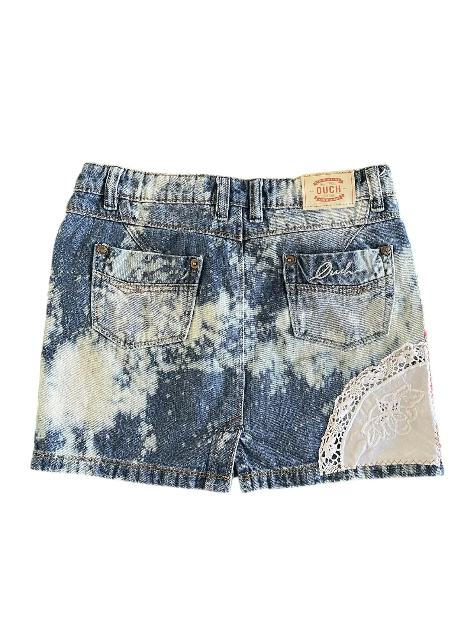 Bleached and Blossom Skirt