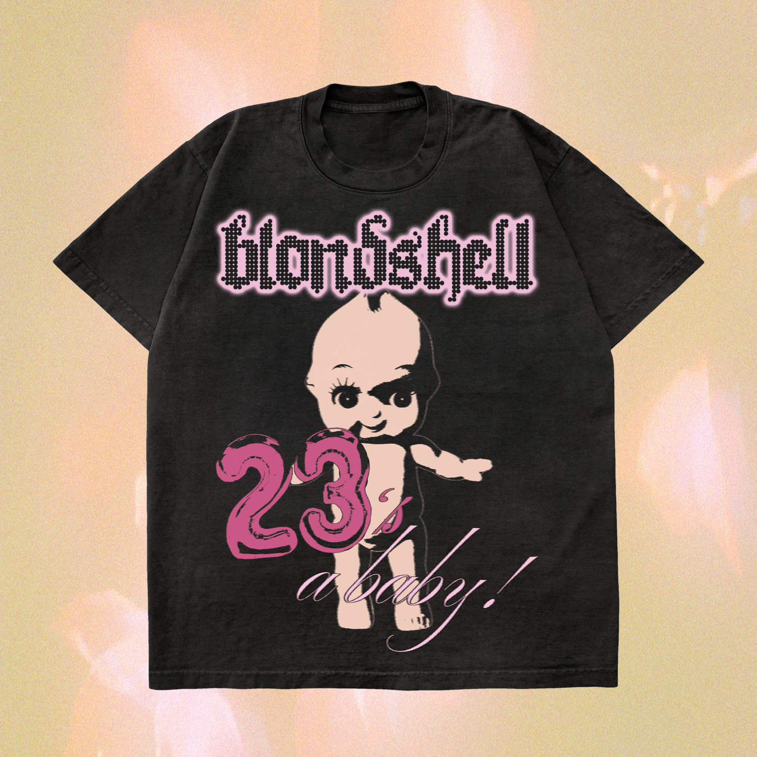 blondshell t shirt design (23's a baby!)