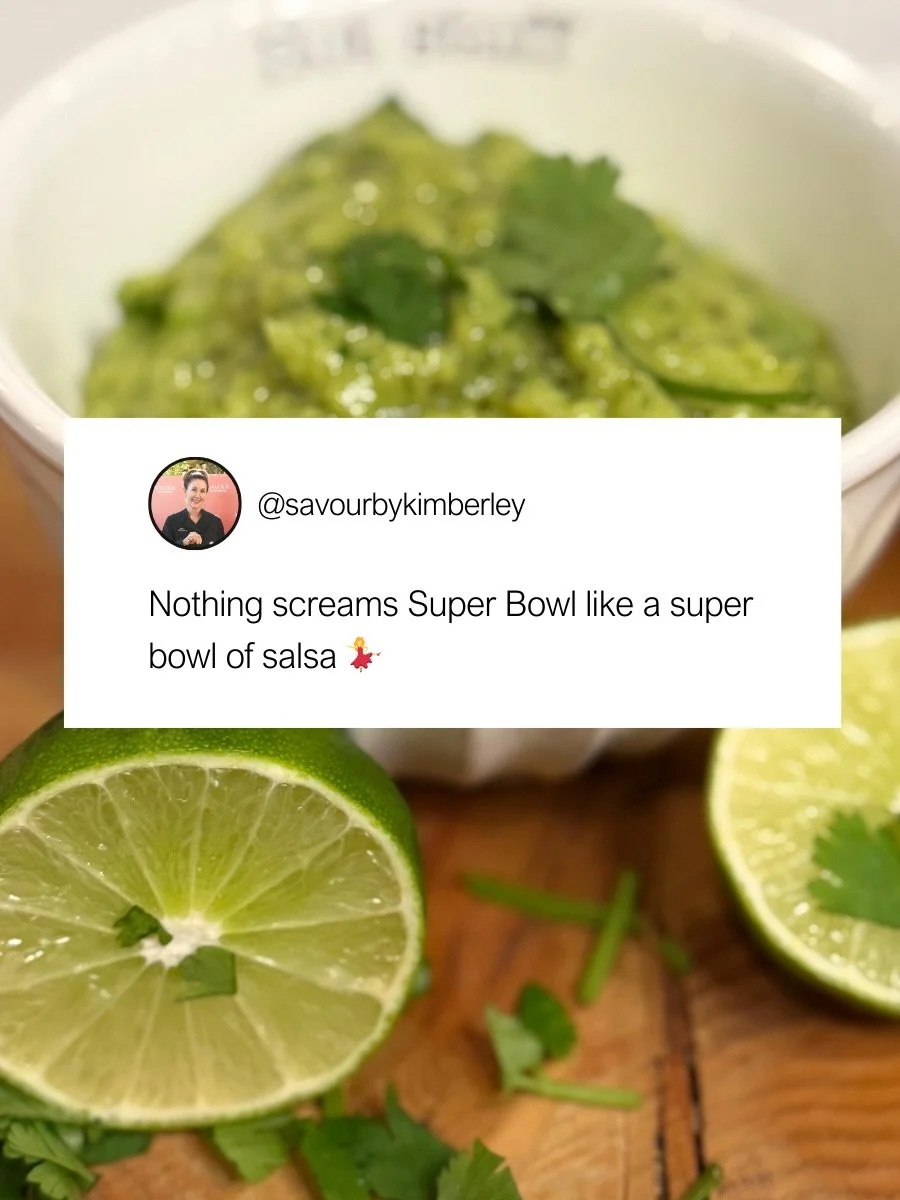 Just need my F&rsquo;s: friends, food, and football 🏈 

Thank you to the squad who showed up this Sunday. I had a BLAST cooking for you! #superbowl2026