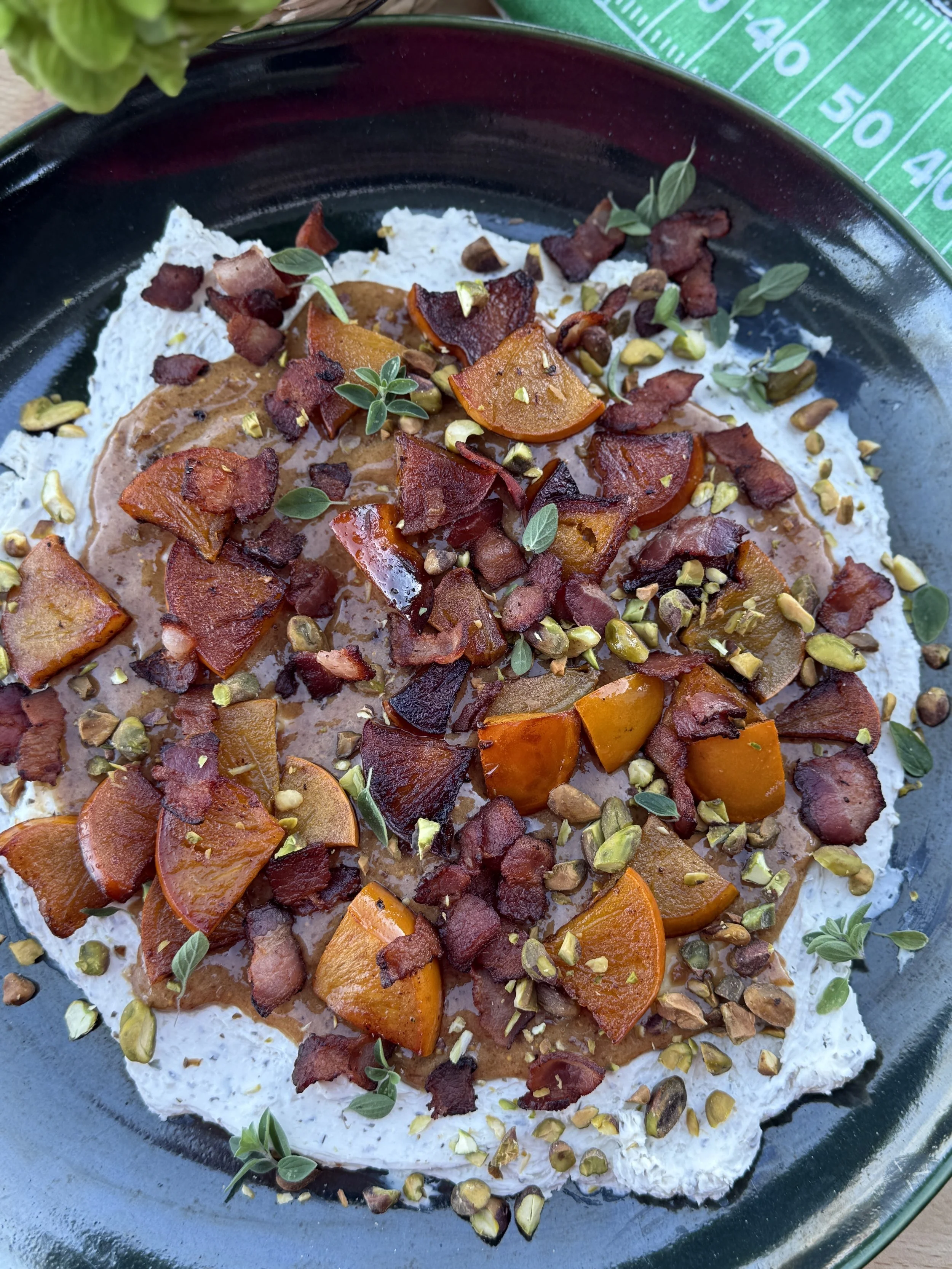 Alouette, Fig, Persimmon and Bacon Dip