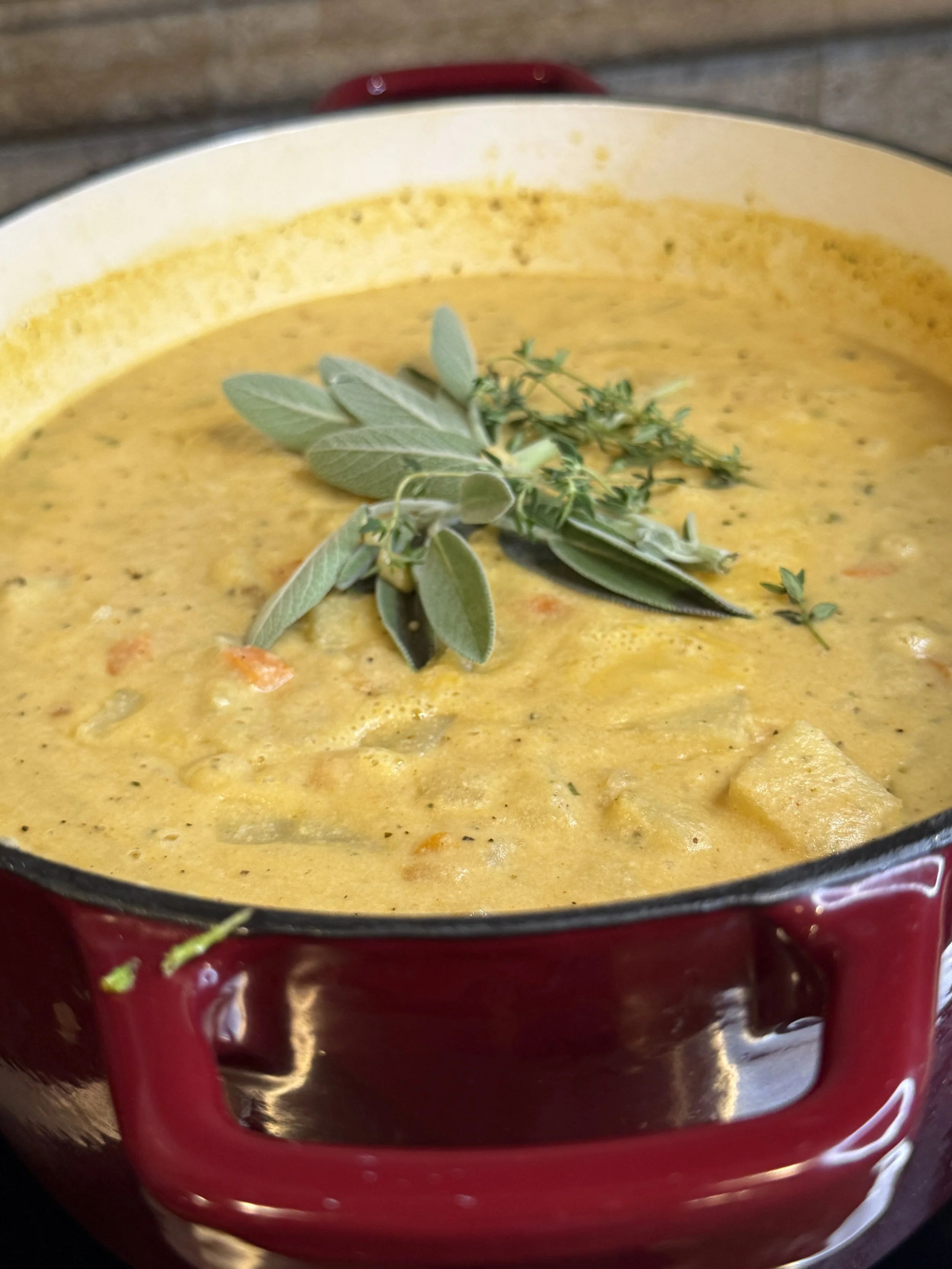 Creamy Vegetarian Potato Soup