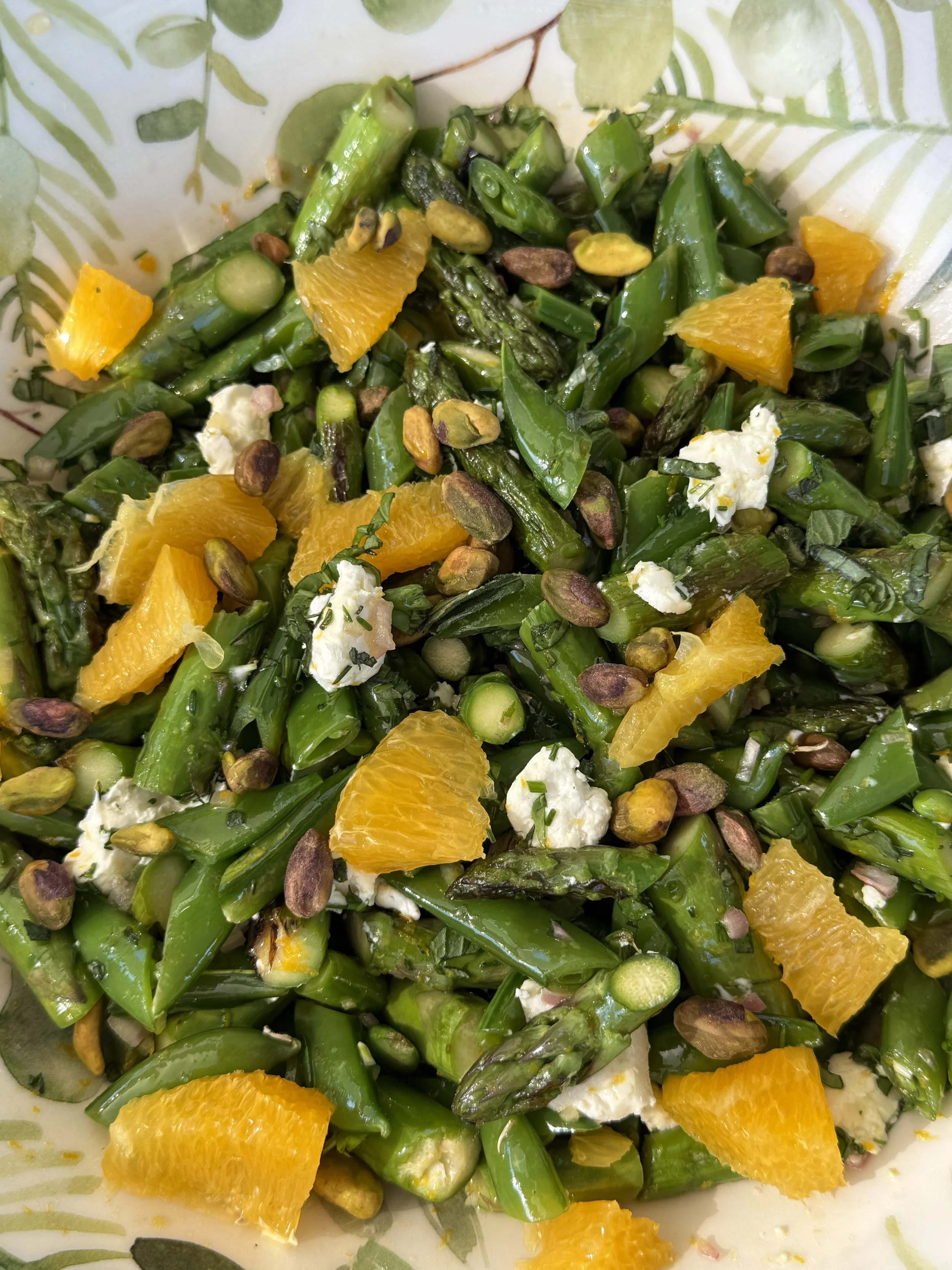 Asparagus &amp; Snap Pea Spring Salad