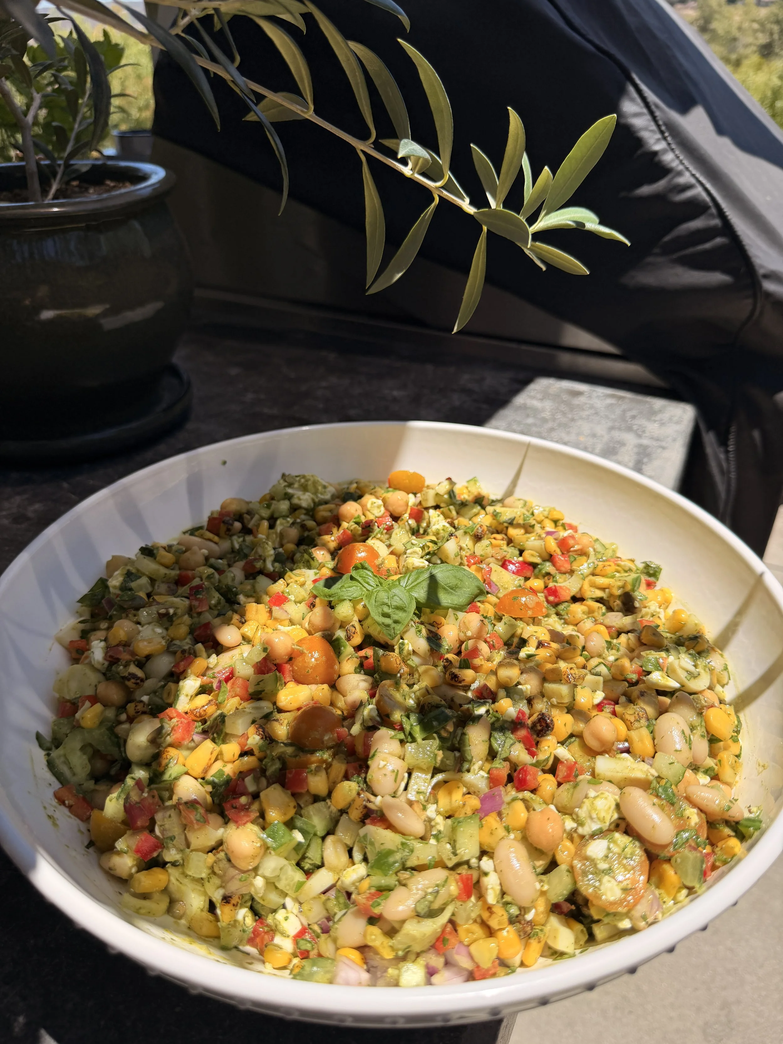 Italian Dense Bean Salad