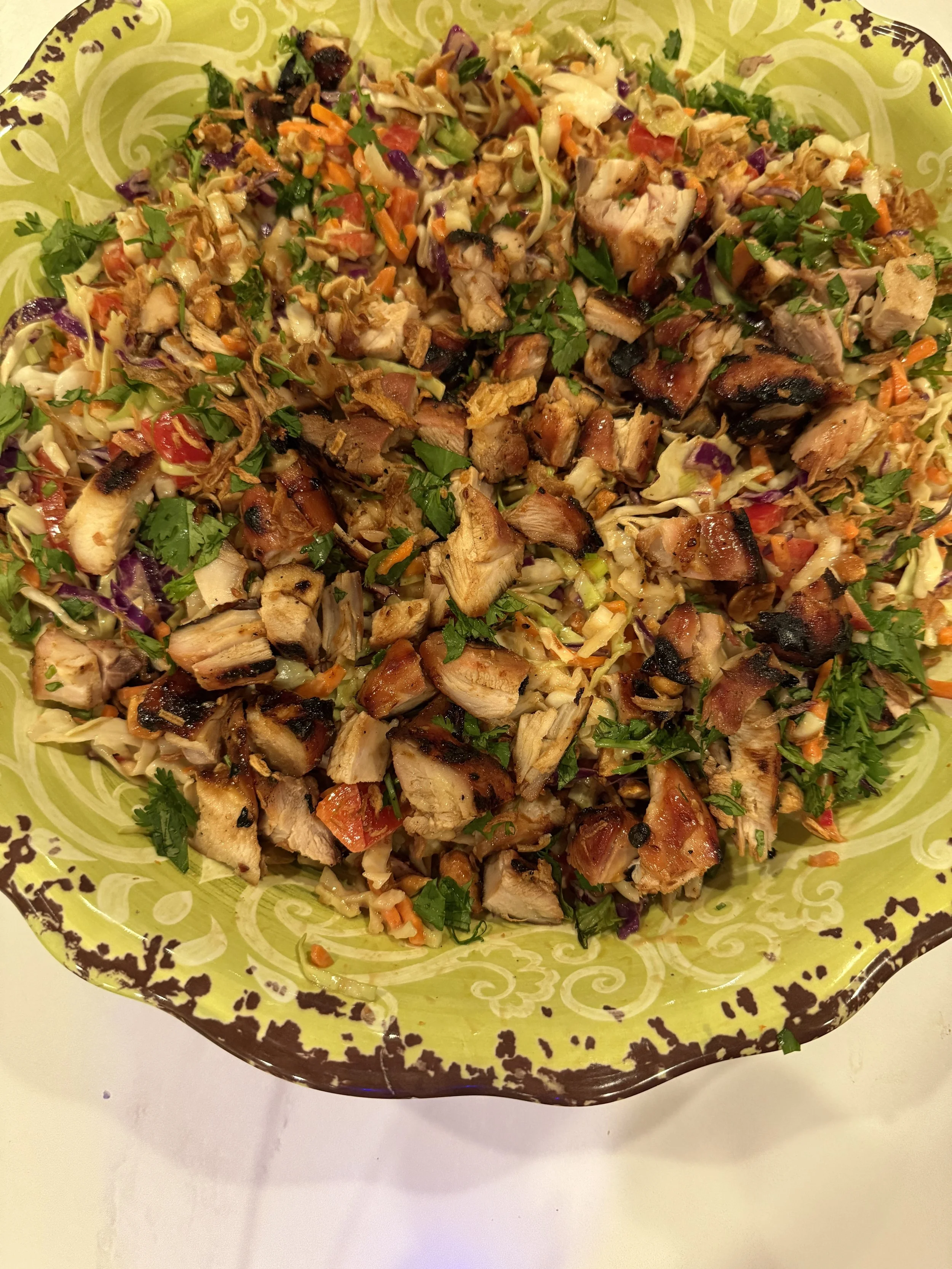 Asian Chopped Chicken Salad