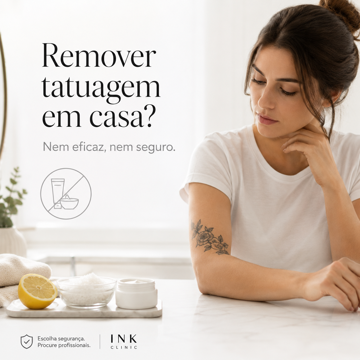 Remover tatuagens em Casa 