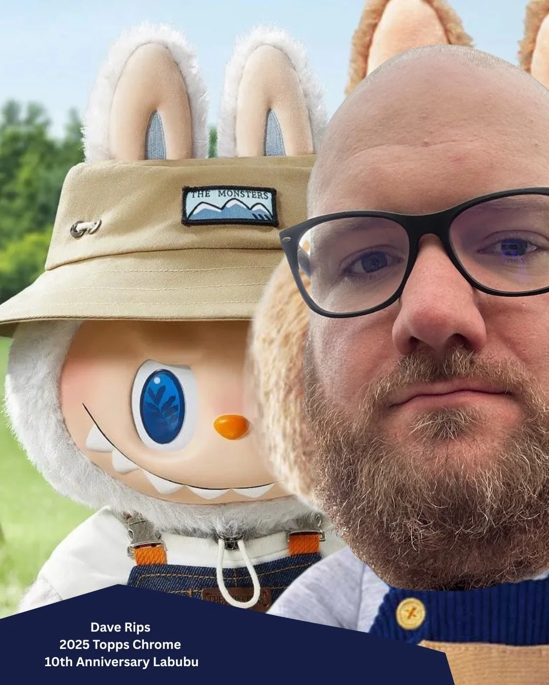 What a crime of a box &hellip;. Watch Tri-State Dave rip 2 boxes of 2025 10th Anniversary Labubu Chrome and get pretty much the same cards for $200 &hellip;..

Please note - the refractor and 2nd card are different with one being a regular refractor 