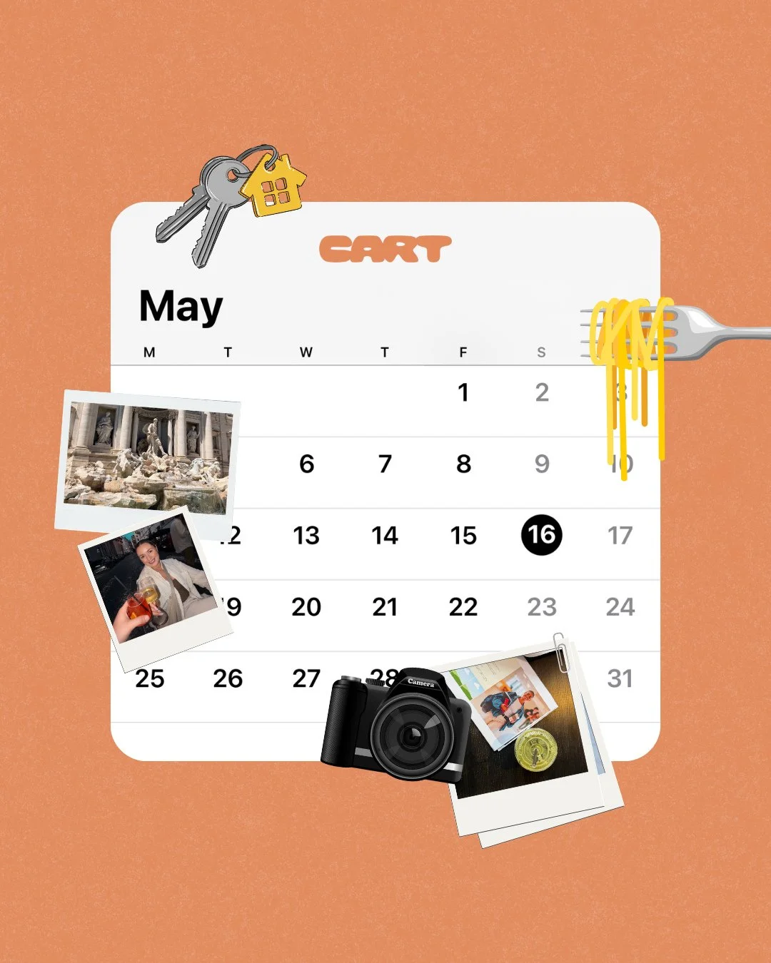 May was a lot, but in the best way.⁠
⁠
New house, new clients, new shoots, a 3-day campaign with @manmetuni, production underway for @tuclothing, a business coach, a 2-day course and somehow a trip to Rome for our 1st wedding anniversary in there too