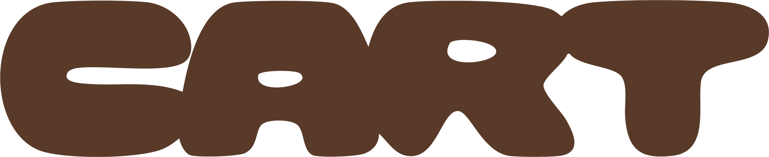 The word 'Cart' written in bold, brown letters with a playful, rounded font style.