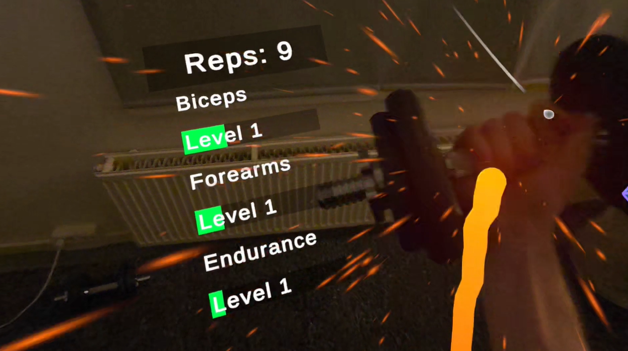 Gamified Weightlifting in AR