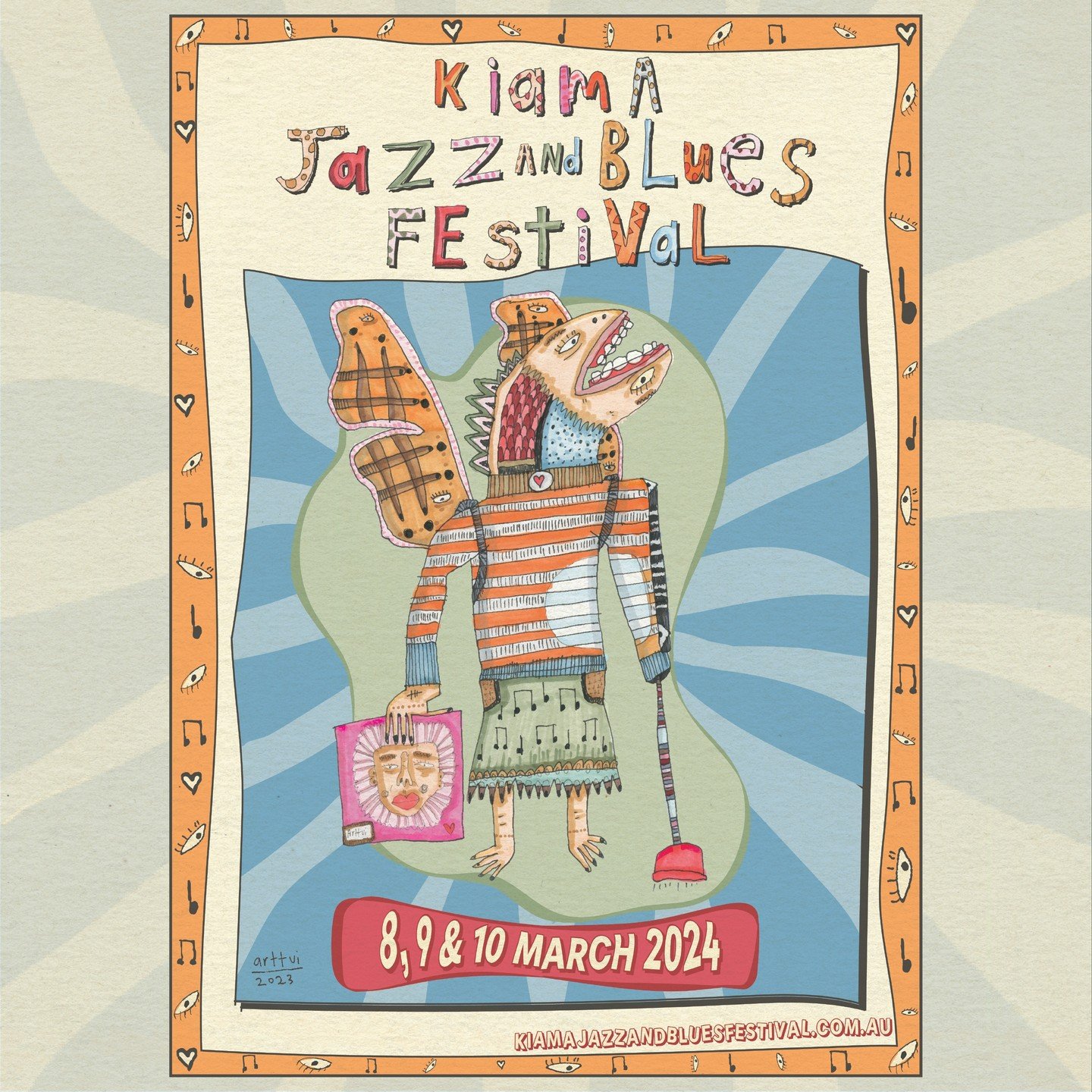 Don't forget! Come and join us in the fun on Saturday for the Kiama Jazz &amp; Blues Festival.