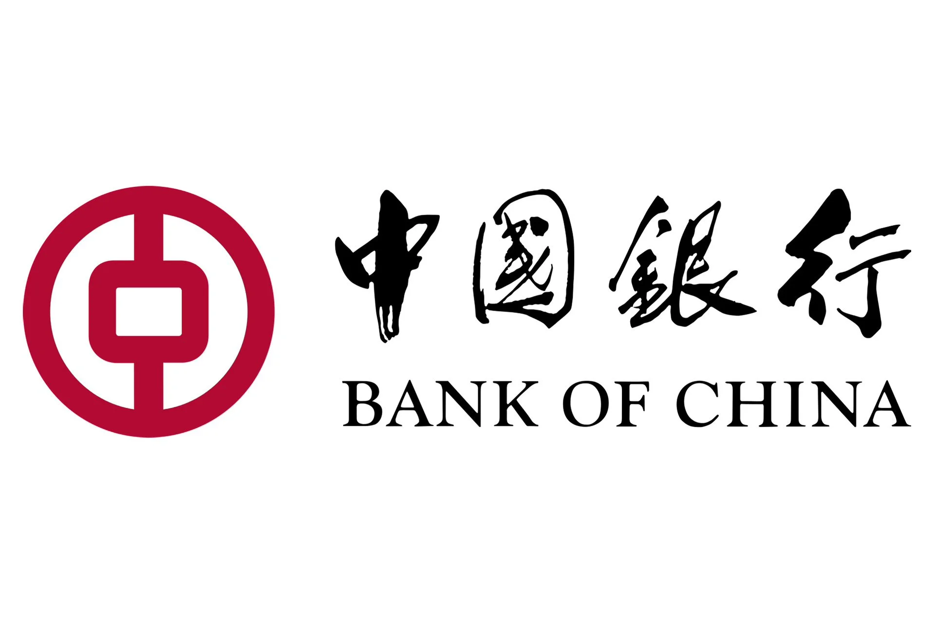 Logo of the Bank of China with Chinese characters and English text.