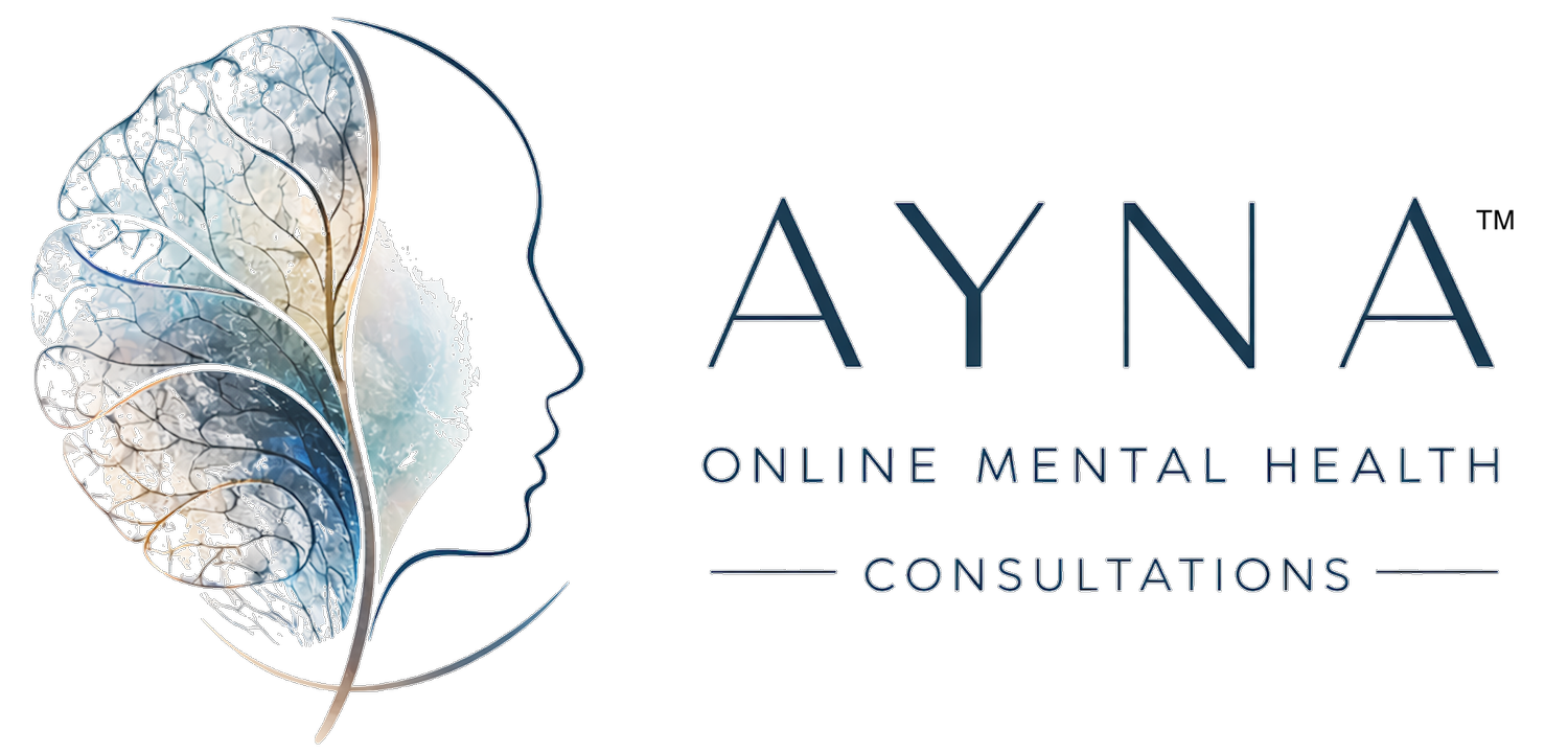 Ayna Online Mental Health consultations.