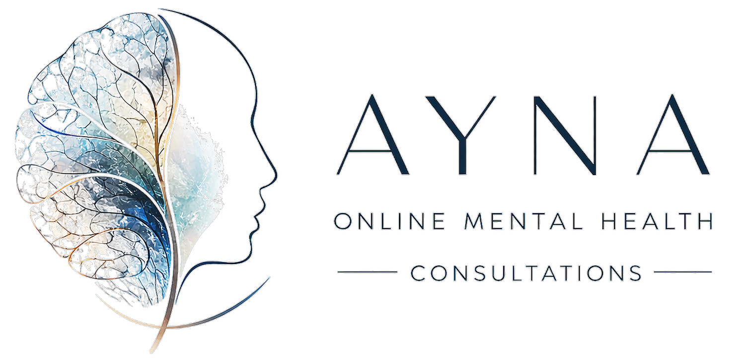 Ayna Online Mental Health consultations.