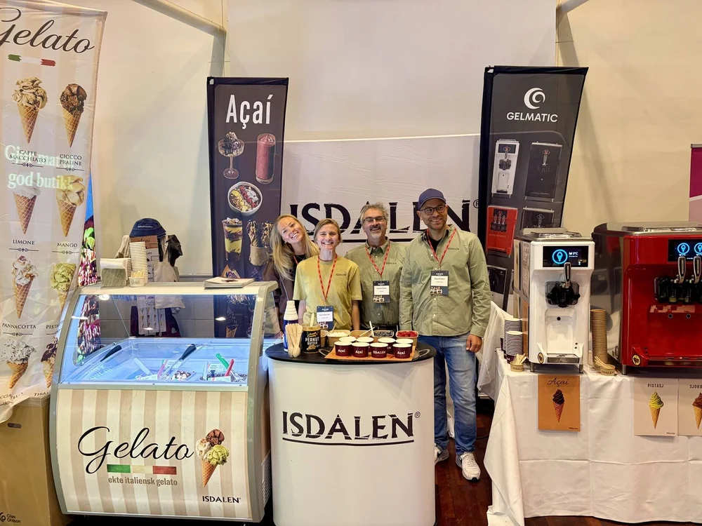 Isdalens stand på ASKO Serveringsmesse