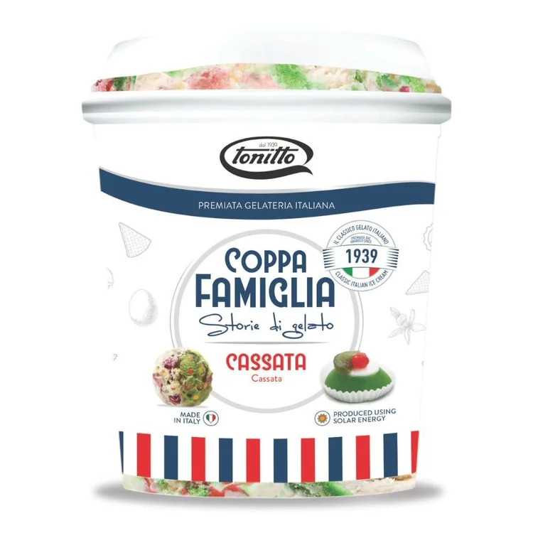 Tonitto Coppa Famiglia Cassata, 1 liter