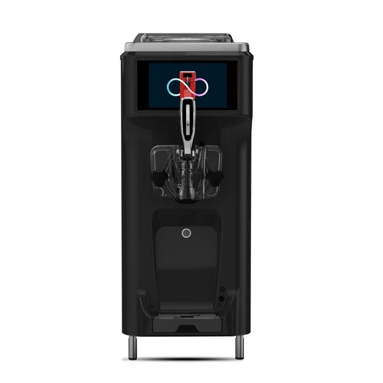 Gel Matic Giotto 11 PM i sort, softismaskin med pumpe