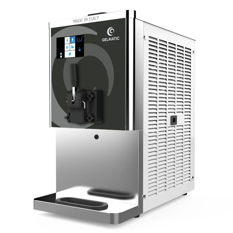 Gel Matic Single flavor GR i stål, soft serve-maskin