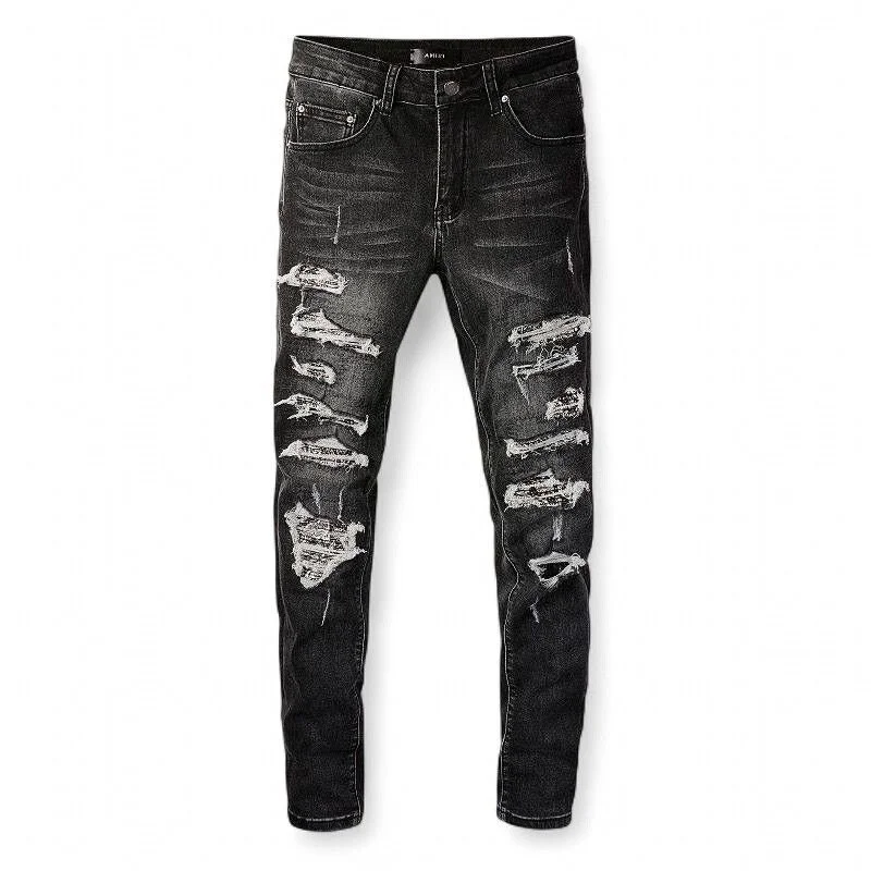 Black Bloom Jeans