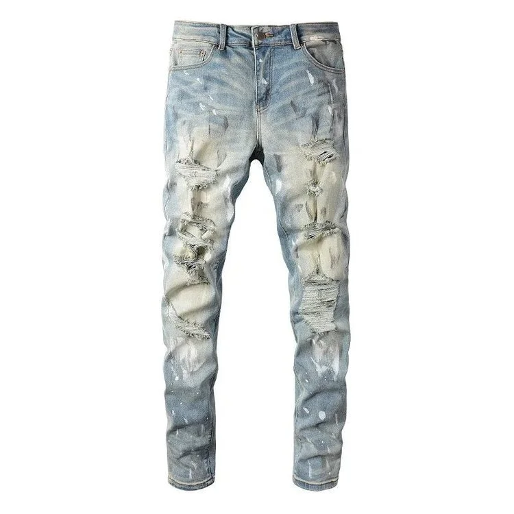Distressed Jeans