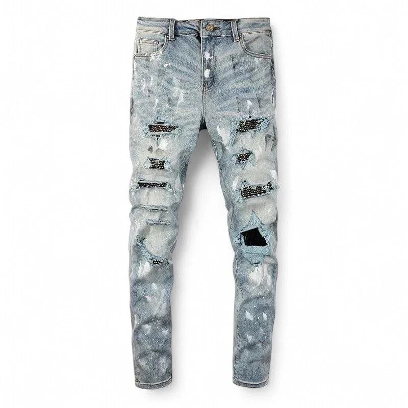 Stain Diamond Jeans