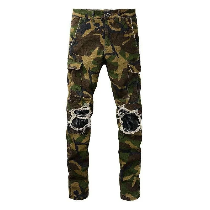 Camo Patch Jeans