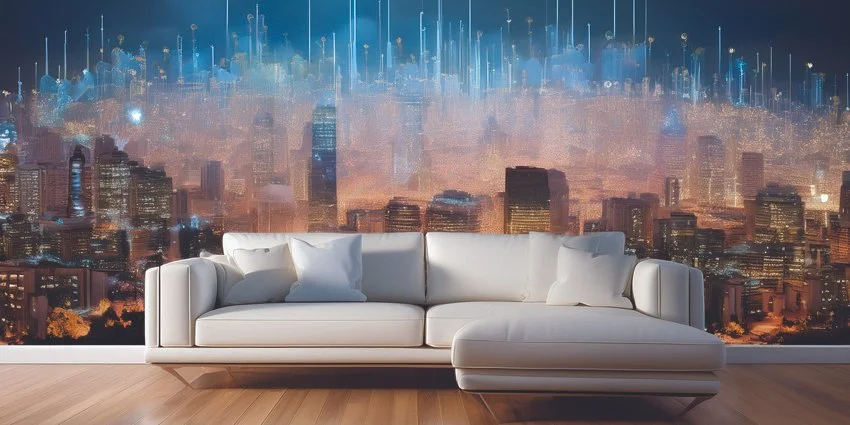 Custom wall graphic signage installed on office wall in Perth, Western Australia.