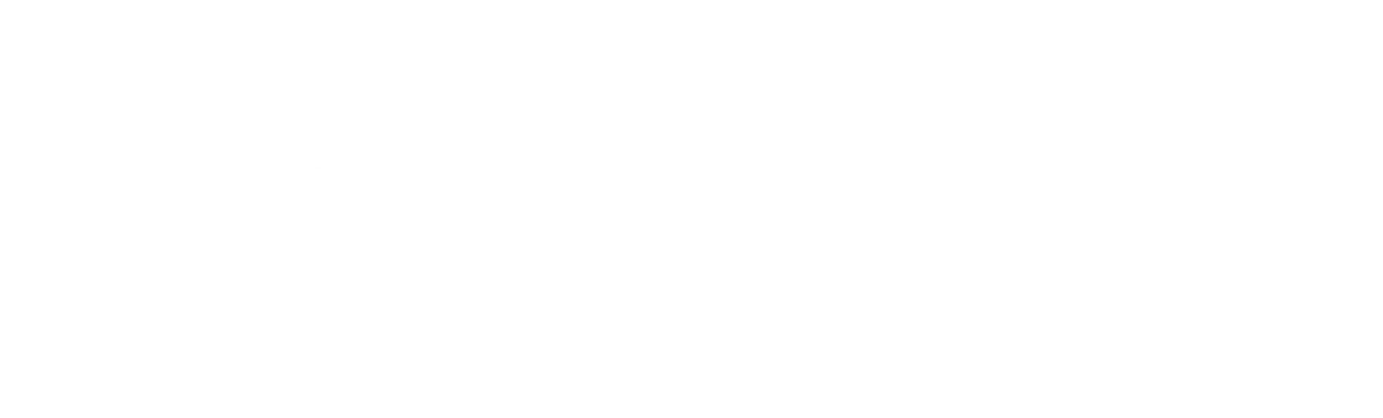 Abstract black and white shapes with curved lines and overlapping elements.