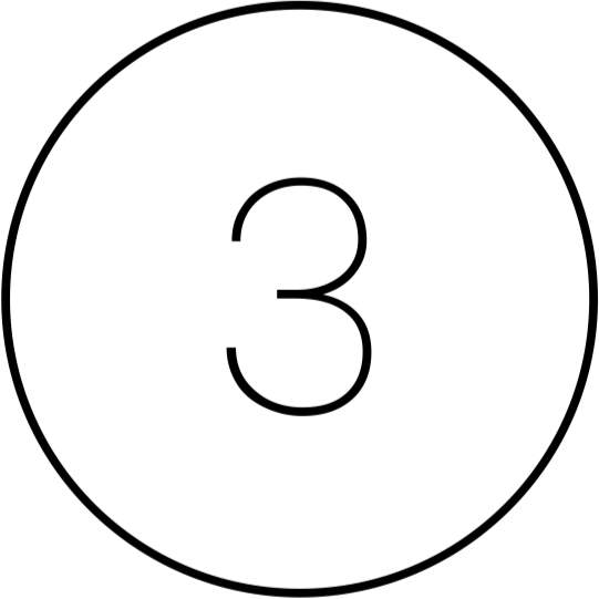 Line-art icon for Step 3 of our commercial finance process: Market Negotiation.