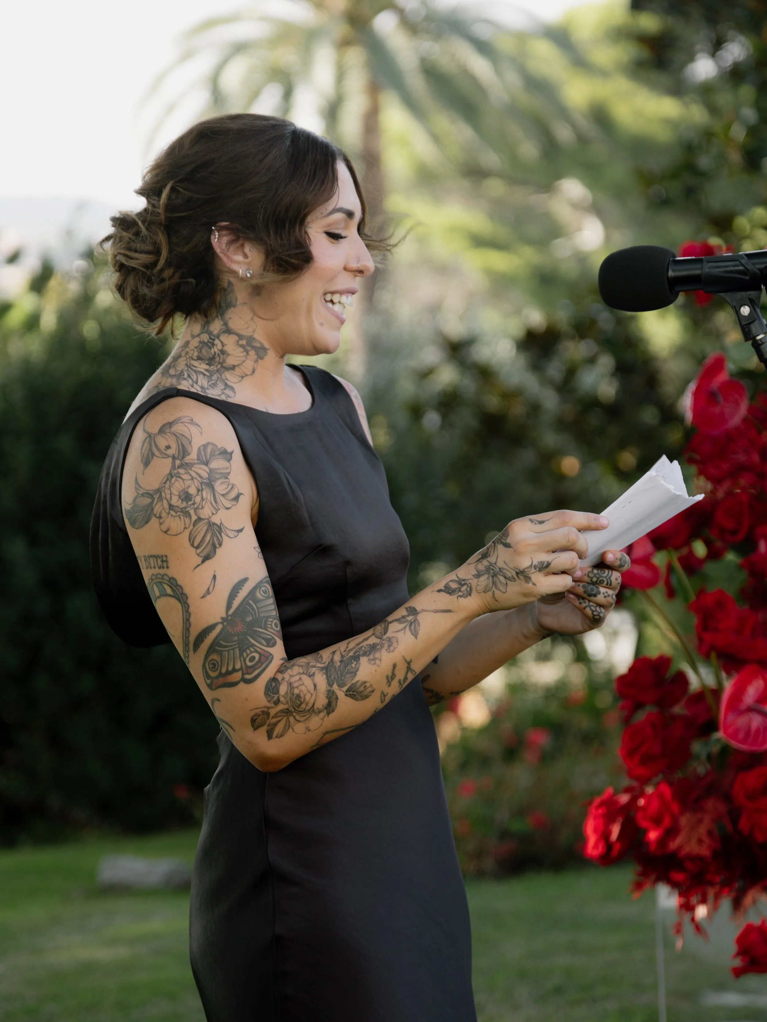 A reading from a friend or family member is one of the most popular additions to a wedding ceremony&hellip; and for good reason! 

As your celebrant, after creating your ceremony, you&rsquo;ll have complete approval of every word (unless you&rsquo;d 
