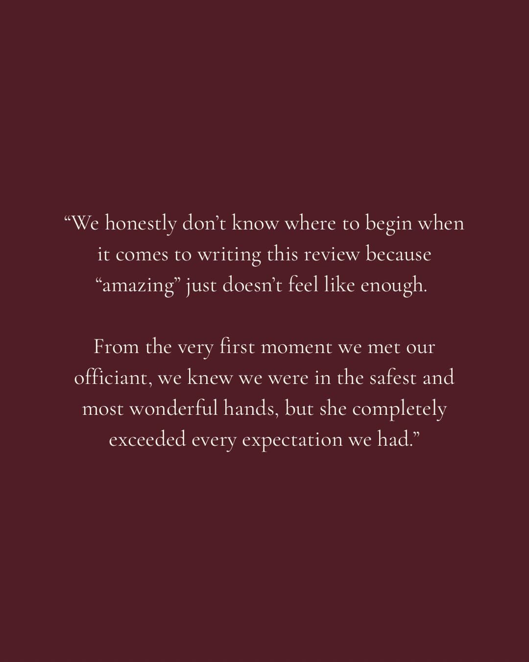 Thank you Z &amp; A 🤎

I have limited dates available for 2027 &amp; bookings are now open for 2028. I can&rsquo;t wait to hear from you&hellip;.

Madison Dixon | accredited wedding celebrant creating and conducting inclusive, modern and refined cer