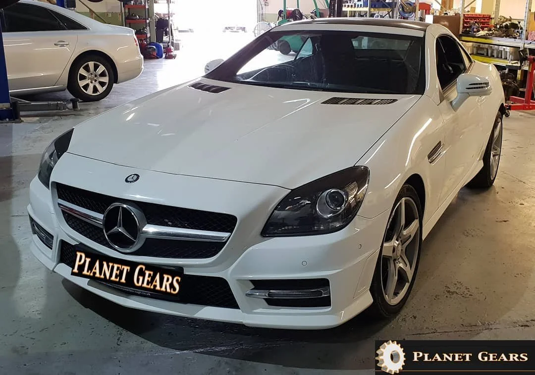 Sporty little one for the hot weather 🌡☀️🔥 #planetgears #mercedes #slk #gearbox