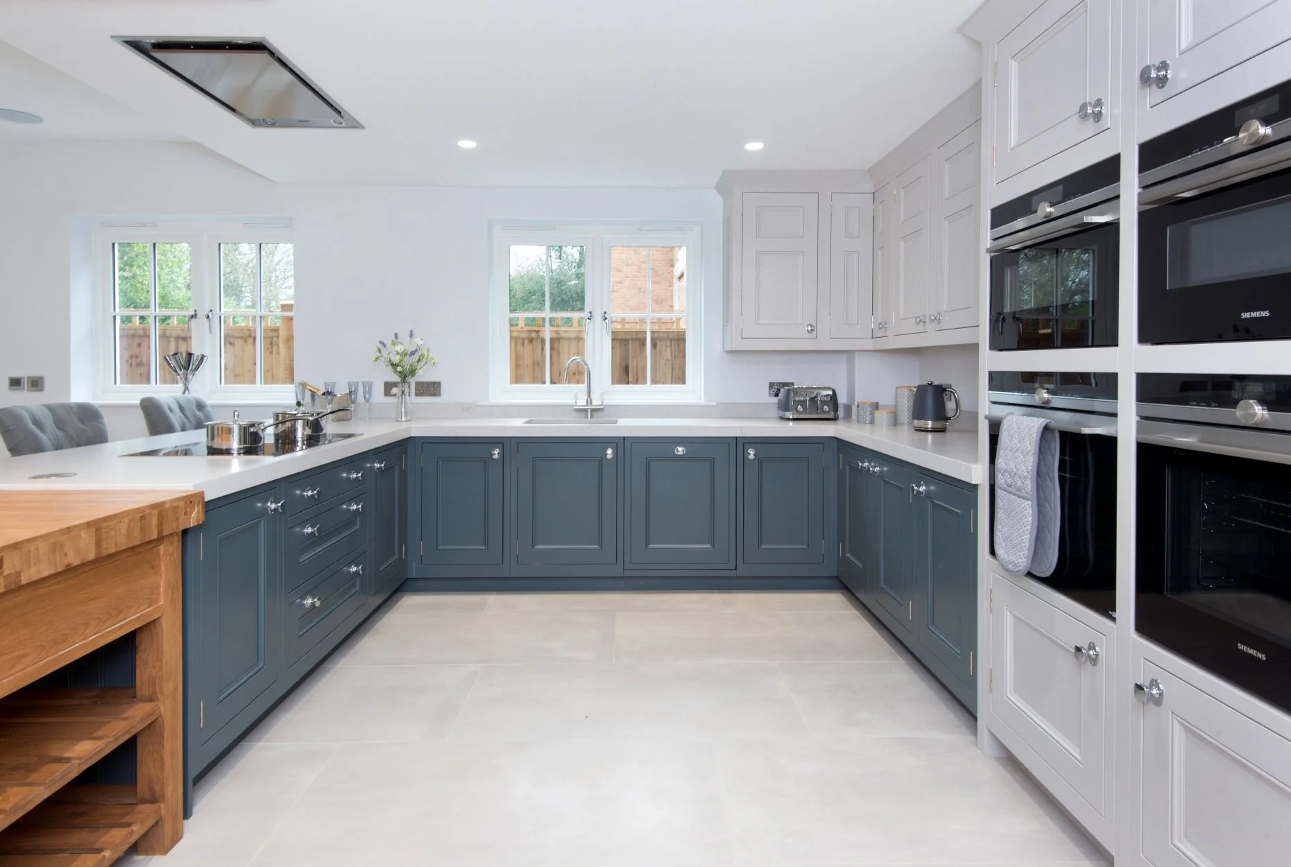 Silestone Lagoon Quartz Kitchen, Kent