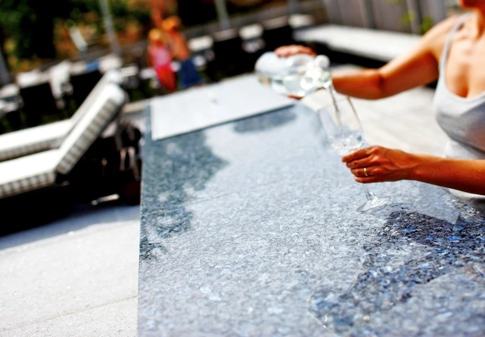 Outdoor living with stone, making the most of your space.