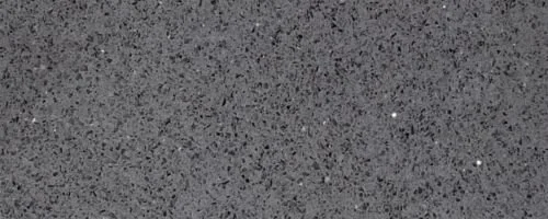 Close-up of a gray, speckled granite surface.
