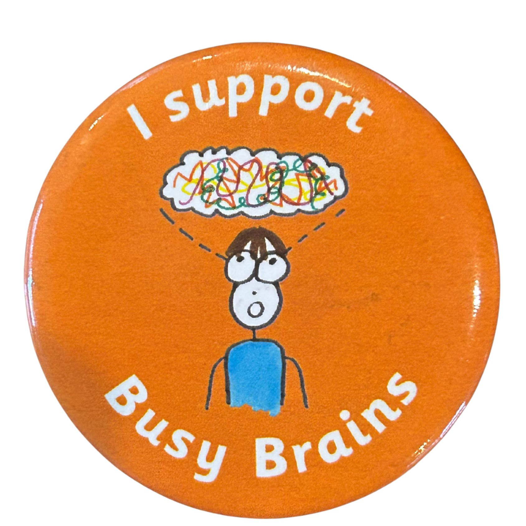 I support Busy Brains Badge